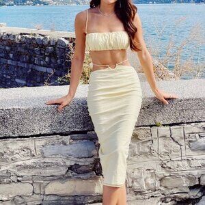 Camila Coelho Lieve Bralette and Katja Skirt